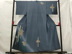 平和屋着物■訪問着　花間道　暈し染め　金彩　正絹　逸品　AABG6863st