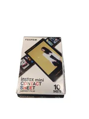【新品】富士フイルム(FUJIFILM) インスタントカメラ チェキ用フィルム 10枚入 コンタクトシート INSTAX MINI CONTACT WW 1