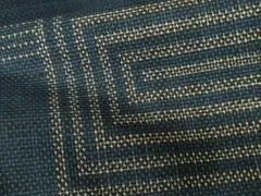 平和屋着物■本場大島紬　7マルキ　幾何学文　正絹　逸品　DABC9492qa