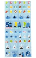 【新品】シール・ステッカー ブルー タイルシール 「パペットスンスン」