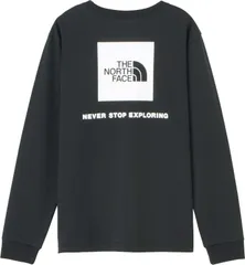 ザ・ノース・フェイス THE NORTH FACE アウトドア ロングスリーブバックスクエアロゴティー レディース 長袖 ロングTシャツ トップス 速乾 シンプル 普段着 部屋着 コットンライク ニット生地  NTW32442 K ブラック