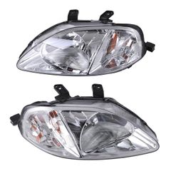 純正ホンダ レジェンド KA9 フェイスリフト前モデル用ヘッドライト左右