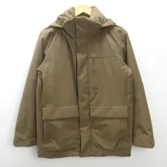 n■美品■ユニクロ/NIQLOハイブリッドダウンパーカ/ダウンジャケット■311-439999■キャメル【メンズS】MENS/5【中古】