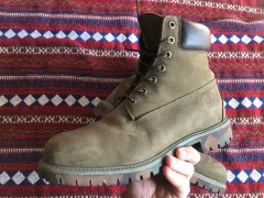 ティンバーランド 6インチ オリーブ カモフラージュ ブーツ 280