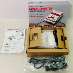 【すぐ遊べるセット】【動作確認済み】【箱あり】任天堂 クラシックミニ ファミリーコンピュータ CLV-101 ファミコン FC EM4