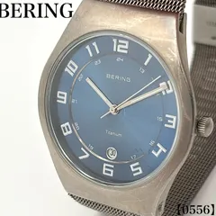 稼働品 Working item ベーリング BERING 腕時計 メンズ Men's クォーツ Quartz 11937-078 チタニウム Titanium ウルトラスリム 北欧デザイン デンマーク デイト表示 0556のサムネイル