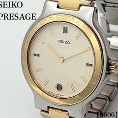 新品電池/稼働】SEIKO 9539-6020 プレサージュ コンビ 腕時計 - メルカリ