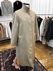 ダックス ベルト付き ステンカラーコート ベージュ