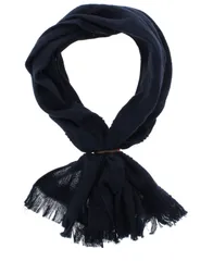 オリム マフラー たおるマフラー・ミニ黒