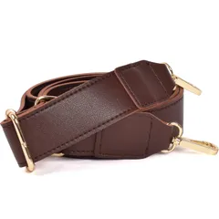 バッグストラップ 単品 ショルダー紐 バッグ用 ショルダーベルト 太め 革 交換用 ショルダーストラップ 斜め掛け [Lelotte] 長さ調整可能