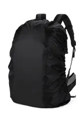 1枚 レインカバー 黒 リュックサック 防水 通勤 30-40L用 通学 アウトドア キャンプ リュックカバー 登山 薄型 軽量 [wumio] シンプル 雨よけ