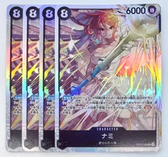 ワンピースカードゲーム ナミ SR 神の島の冒険 OP15-086 4枚