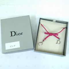 美品✨Dior ネックレス チョーカー リボン シルバー ヴィンテージ 