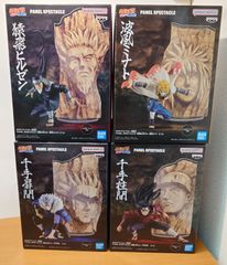 NARUTO PANEL SPECT&ACLE 역대 화영 4명 세트 미개봉품