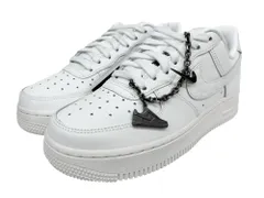 NIKE (ナイキ) W AIR FORCE 1 ’07 LOW エア フォース 1 ロー レースチャーム スニーカー IM6485-121 23.5cm US6.5 サミットホワイト レディース/028