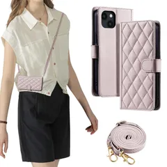 手帳型 おしゃれ ストラップ付き ケース スタンド機能 カード収納 ケース 軽量 薄型 耐衝撃 plus 高級PUレザー 滑り防止 14 財布型 内蔵マグネット iphone 開閉式 チェック柄 上質 いphone14plus 耐摩擦 マグネット式 FOR 肩