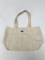 adidas アディダス トートバッグ アイボリー