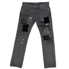 ジュンヤワタナベコムデギャルソンマン JUNYA WATANABE COMME des GARCONS MAN デニムパンツ ストレート ダメージ ボトムス パンツ ダークグレー メンズ 【中古】のサムネイル