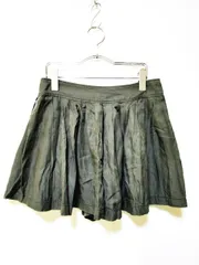 アメリカンラグシー AMERICAN RAG CIE キュロット スカート パンツ ミニ 無地 1 緑 グリーン