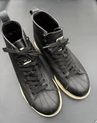 adidasスーパースターブーツ ブラック 22.5cm