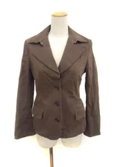 セオリー theory ジャケット テーラード 2 茶 ブラウン /ny