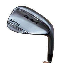 【中古】 クリーブランド Cleveland RTX ZIPCORE ツアーサテン 48°/10° MID ウェッジ WG Dynamic Gold (フレックスS) メンズ 男性用 右利き 右用 Cランク ゴルフクラブ