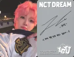 【中古】コレクションカード(男性) NCT DREAM/ジェミン(Jaemin)/裏面グレー・印刷サイン・メッセージ入り/CD「ISTJ」(7DREAM QR Ver.)封入フォトカード