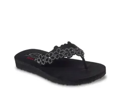 スケッチャーズ レディース シューズ サンダル Skechers Meditation Rare Elegance Sandal Black ブラック