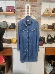 リーバイス デニム シャツ ワンピース m