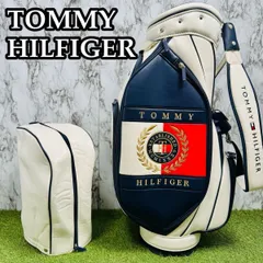 【美品】希少レア トミーヒルフィガー エンブレム カート式 キャディバッグ