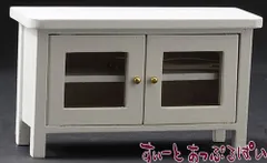 ミニチュア サイドボード　ホワイト　CLA10039 ドールハウス用