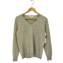 ユニクロ UNIQLO カシミヤVネックセーター レディース JPN：L 