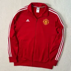 adidas マンチェスター・ユナイテッドFC マンU レッド ロゴ ジャージ