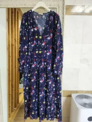 ZADIG&VOLTAIRE ザディグ・エ・ヴォルテール ロング ONE PIECE ネイビー