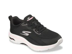 スケッチャーズ レディース シューズ スニーカー Skechers GO WALK Arch Fit 20 Cassy Sneaker Womens BlackPink ブラック