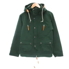 フリークスストア FREAKS STORE マウンテンパーカー ジップアップ M 緑 グリーン フード付き フラップポケット /NL ■GY06