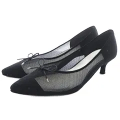 ルタロン Le Talon パンプス ポインテッドトゥ 24.5cm 黒