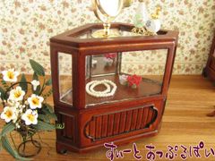 コーナーキャビネット コーナーラック ロココ調 昭和レトロ 飾り棚