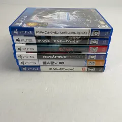 【中古品】 PS4 PS5ソフト 6本 まとめ売り　 【023-030603-NT-15-fuz】