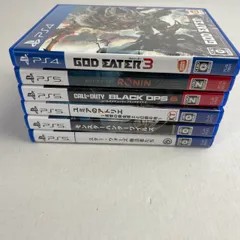 【中古品】 PS4 PS5ソフト 6本 まとめ売り　 【023-030603-NT-01-fuz】