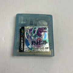 【中古品】 GBC ポケットモンスター クリスタルバージョン 【023-030603-NT-26-fuzh】