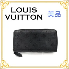 ✨️美品✨️ ルイヴィトン モノグラム マヒナ ジッピーウォレット ブラック 黒