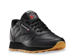 リーボック レディース シューズ スニーカー レザー Reebok Classic Leather Sneaker Womens Black ブラック