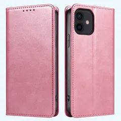 iphone スタンド機能 カード収納 ケース12/12 マグネット式 放熱性 PRO PRO PRO 着脱しやすい 対応 軽量 耐衝撃 レザー 360度保護 携帯カバー 手帳型 PinLiSheng スマホケース ケース ケース (バラゴールド ケース イフ