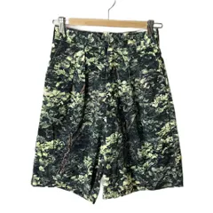ハイク HYKE 総柄 ショートパンツ 2 グリーン 141-13022 ■GY43