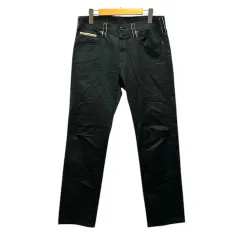 ポールスミスコレクション PAUL SMITH COLLECTION パンツ ボトムス スラックス コットン 無地 L 黒 ブラックのサムネイル