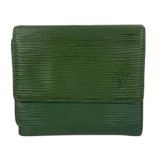 LOUIS VUITTON(ルイヴィトン) Wホック財布 エピ ポルトモネビエカルトクレディ M63484 ボルネオグリーン レザー