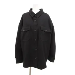 グリーンレーベルリラクシング ユナイテッドアローズ green label relaxing ライナー付き ジャケット シャツ ツイル 42 黒 ブラック /JS ■FF