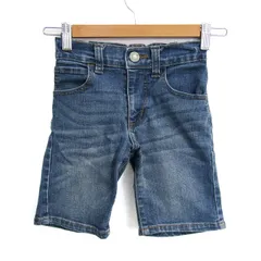 エドウィン デニムパンツ ジーンズ ジーパン ハーフパンツ ストレッチ ボトムス キッズ 男の子用 110サイズ ブルー EDWIN 【中古】のサムネイル
