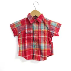 ポロバイラルフローレン 長袖シャツ コットン100% ブランド トップス 赤 ベビー 男の子用 18Mサイズ レッド Polo by Ralph Lauren 【中古】のサムネイル